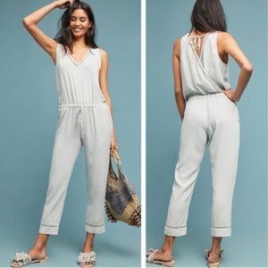 Anthropologie Cloth & Stone Juliana Jumper green